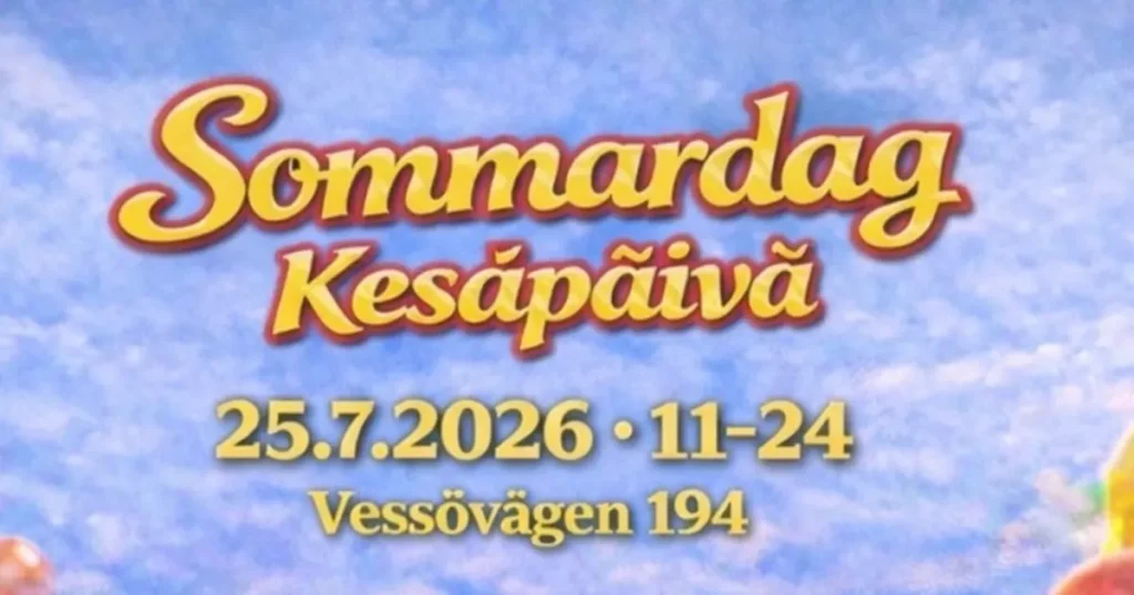 Sommardag Kesäpäivä logo.